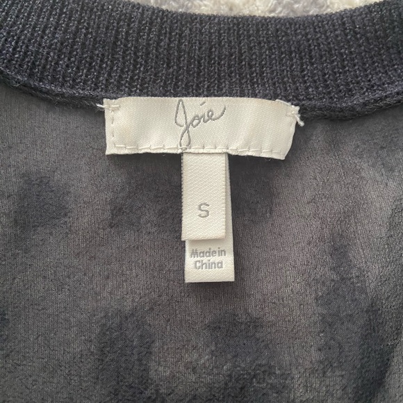 JOIE LIGHTWEIGHT BLACK SWEATER SIZE SMALL - Picture 4 of 8